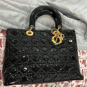 Christian Dior Patent Lady Dior